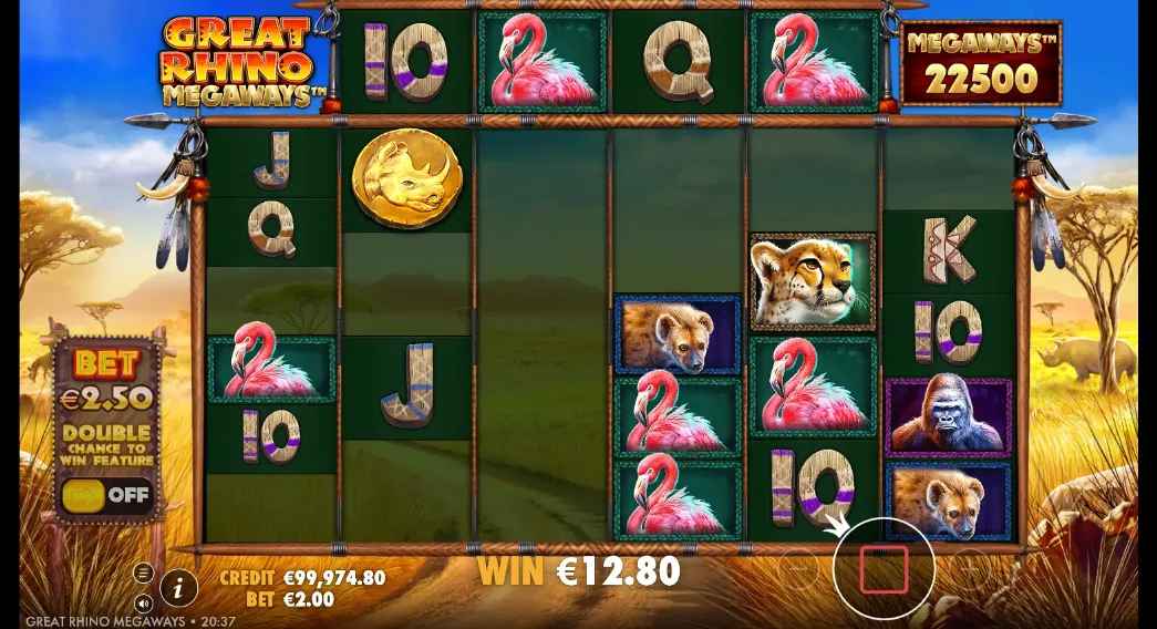 Great Rhino Megaways Tumbling Reels